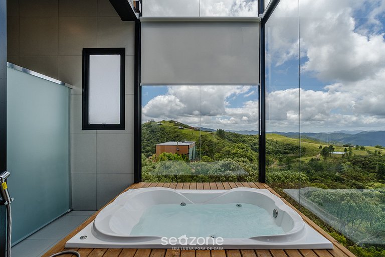 Cabana romântica com vista incrível VST040