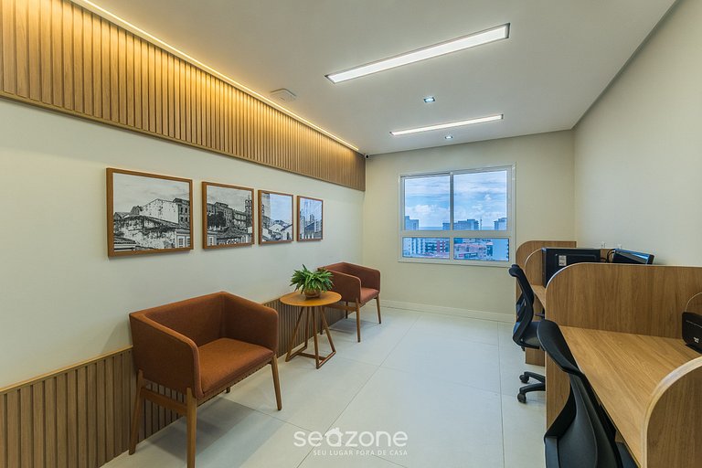 Studio en edf. c/ gimnasio a 150 m del mar SES0705