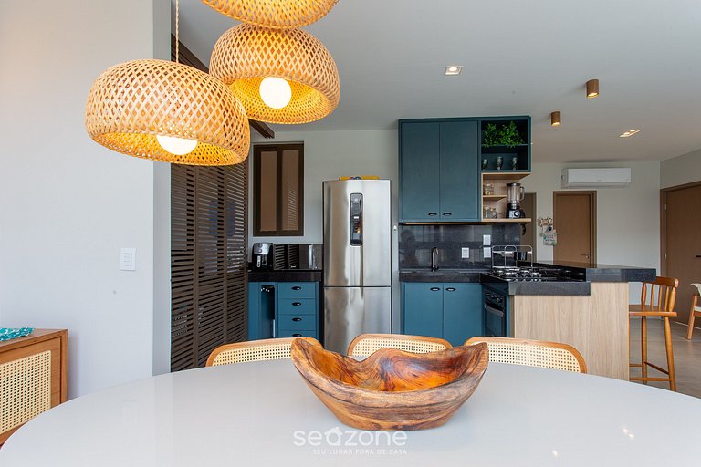 Apt c/3 suites a 4 min de la playa Maraú BBC0101