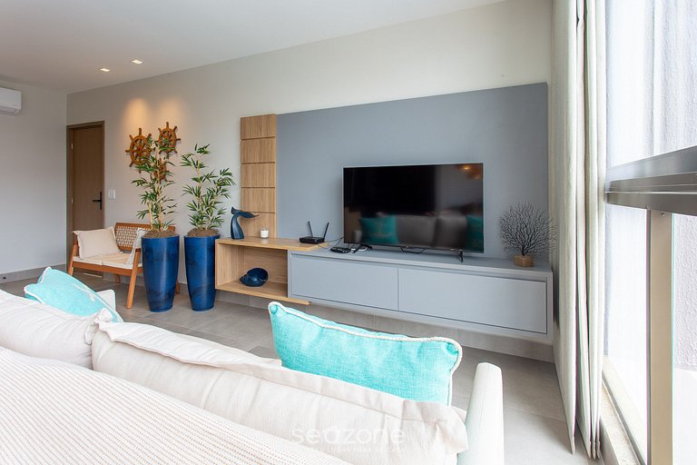 Apt c/3 suites a 4 min de la playa Maraú BBC0101