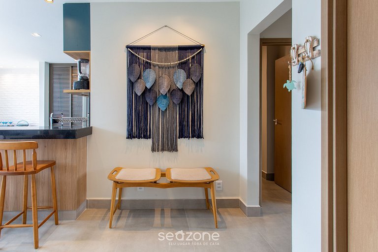 Apt c/3 suites a 4 min de la playa Maraú BBC0101