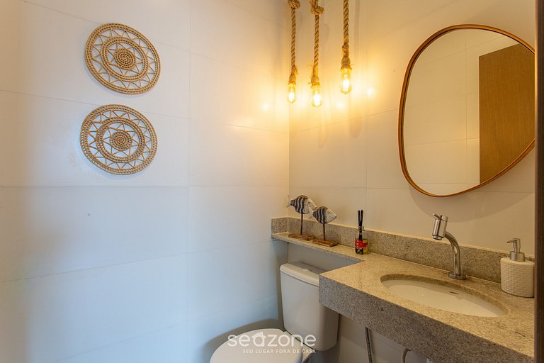 Apt c/3 suites a 4 min de la playa Maraú BBC0101