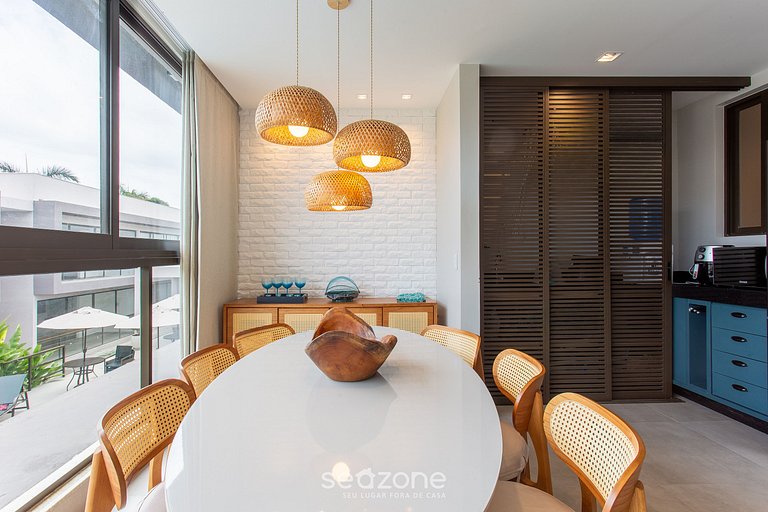 Apt c/3 suites a 4 min de la playa Maraú BBC0101