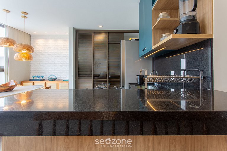 Apt c/3 suites a 4 min de la playa Maraú BBC0101