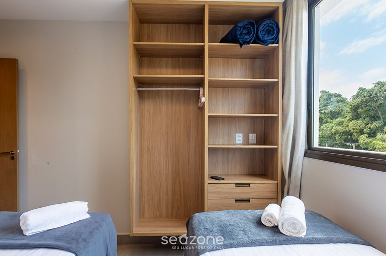 Apt c/3 suites a 4 min de la playa Maraú BBC0101