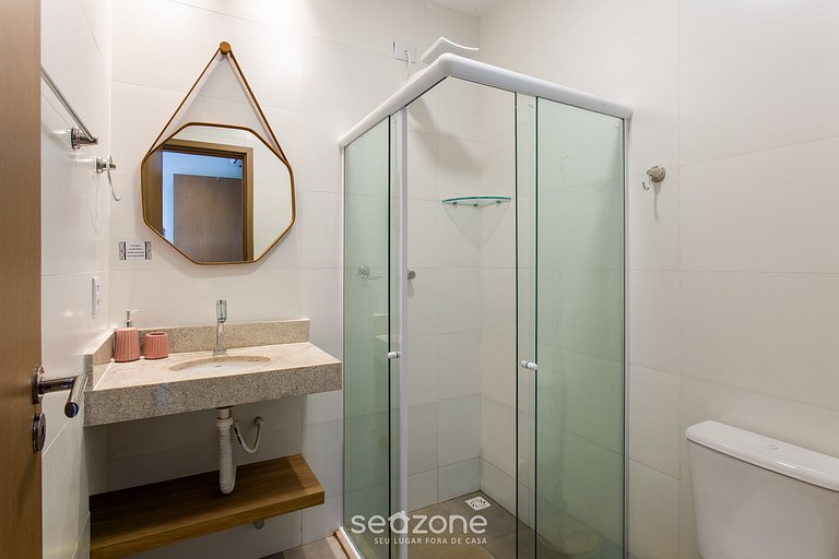 Apt c/3 suites a 4 min de la playa Maraú BBC0101