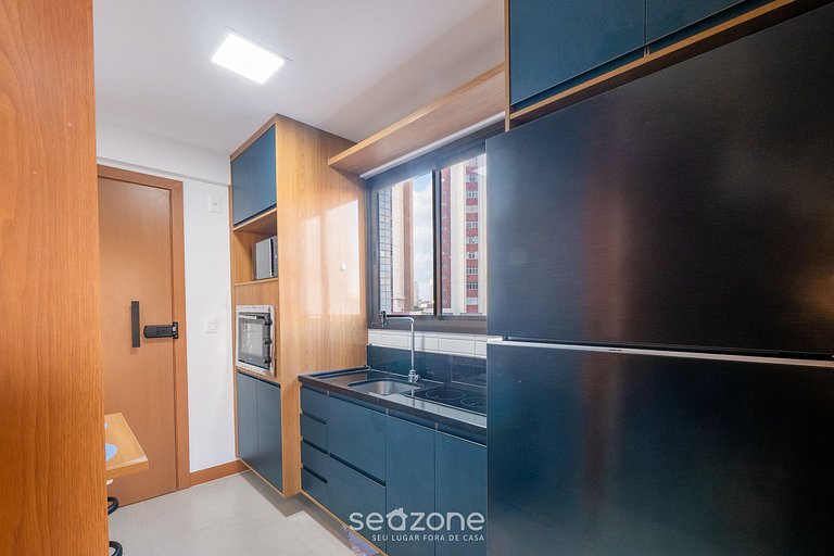 Studio em edf. c/ piscina a 500m da Praia ZNB0801