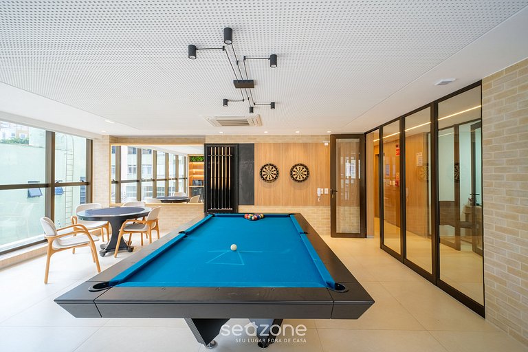 Studio em edf. c/ piscina a 500m da Praia ZNB0801