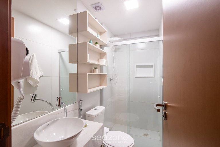 Studio em edf. c/ piscina a 500m da Praia ZNB0801