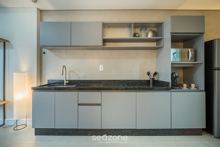 Studio em cond. c/ academia prox ao HU VTD0617