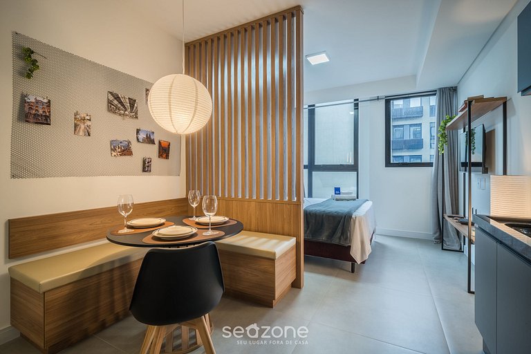 Estudio en edif. c gimnasio cerca del HU VTD0617