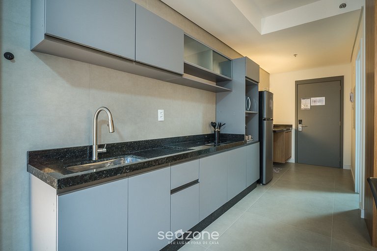 Studio em cond. c/ academia prox ao HU VTD0617