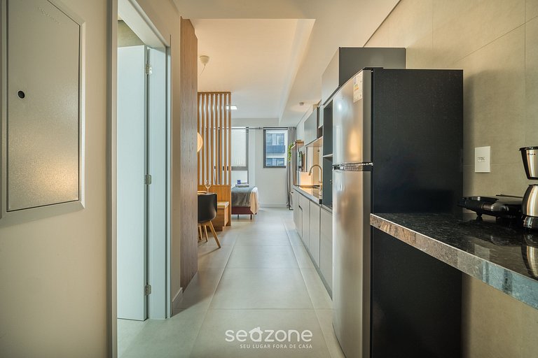 Studio em cond. c/ academia prox ao HU VTD0617