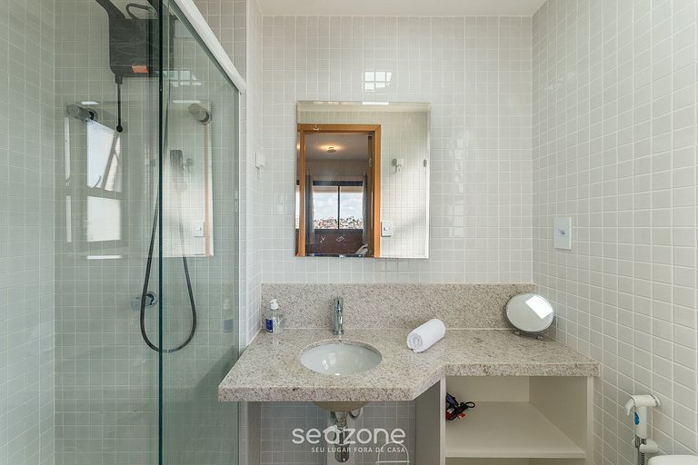 Apto c/ balcón a 750 m del mar SMT0916