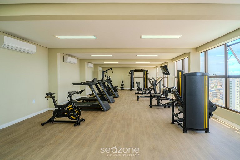 Conforto completo a 750m mar em Salvador SMT0410