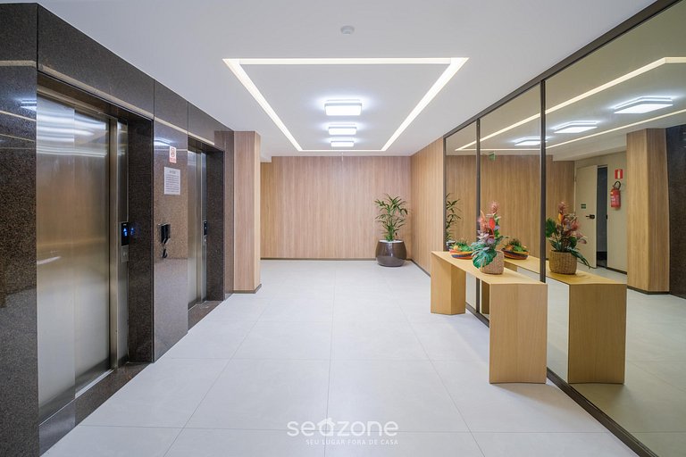 Estudio en Cond. con Piscina, 750m del mar SMT0713