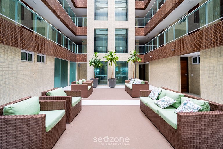 Moderno c/ piscina a 40 m de la playa CMZ0616