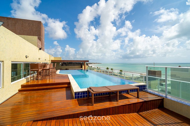 Tu estadía completa con piscina en la azotea, a 40m de la pl