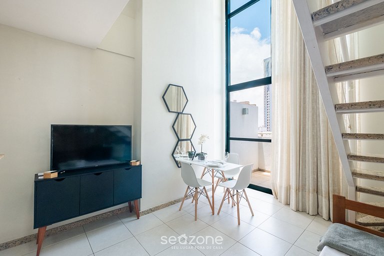 Studio con piscina en el edificio - RAQ1609