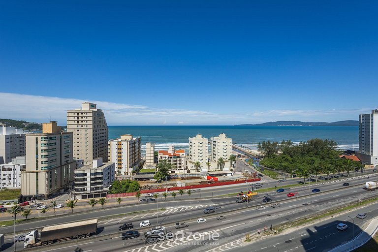 Apto c/ 2Q churrasq. e vista mar, Itapema LPR1302