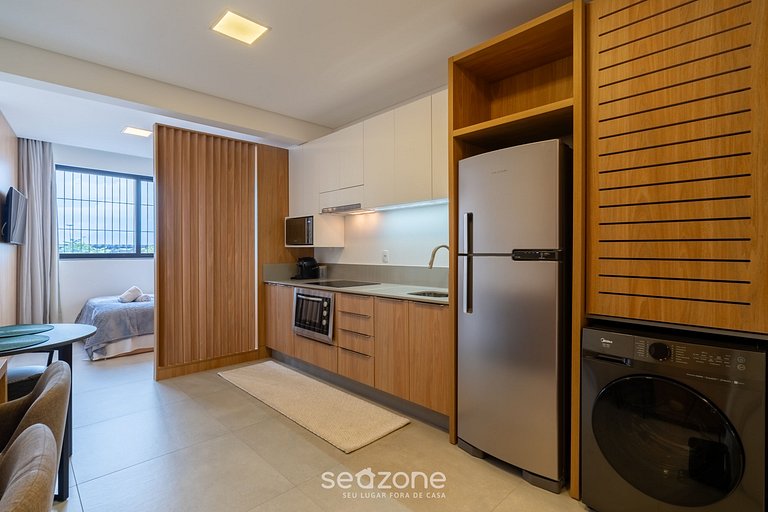 Estúdio a 450m do Mercado Público CMA0202