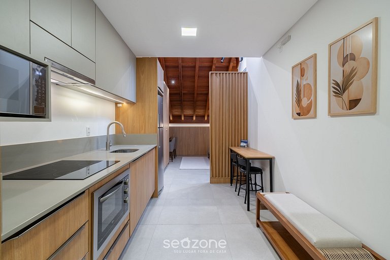 Studio moderno no Centro de Floripa CMA0101