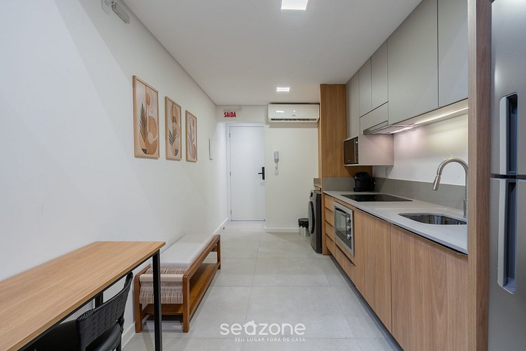 Studio moderno no Centro de Floripa CMA0101