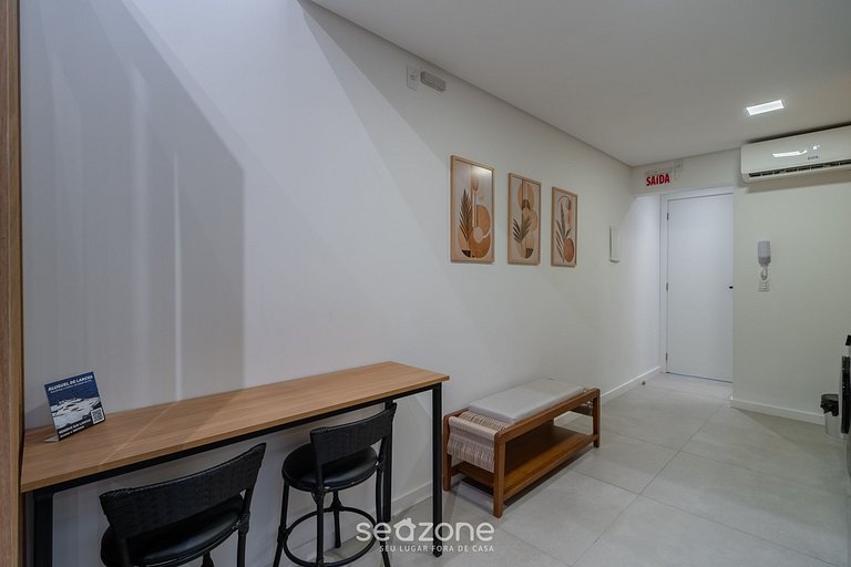 Studio moderno no Centro de Floripa CMA0101