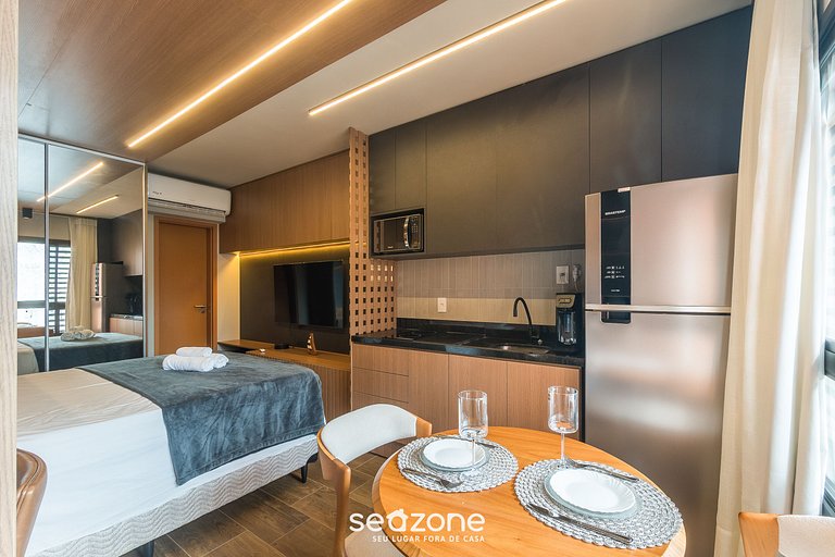 Studio a 750m da Praia na Barra EUB0707