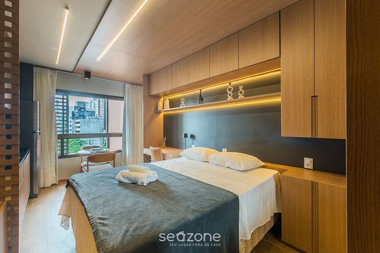 Studio a 750m da Praia na Barra EUB0707