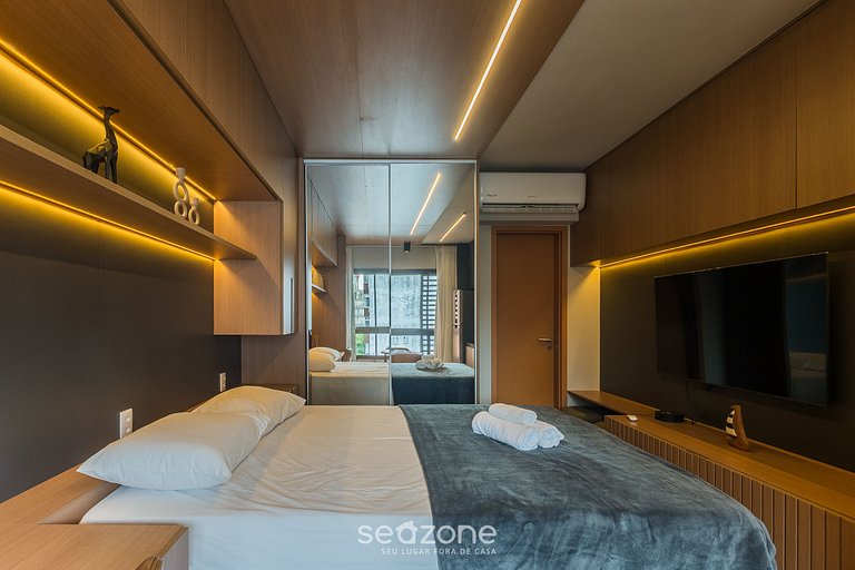 Studio a 750m da Praia na Barra EUB0707