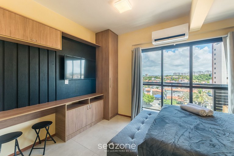 Studio a 230 m de la Playa de Piatã ONE0608