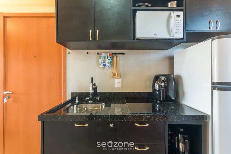 Studio a 230m da Praia de Piatã ONE0608