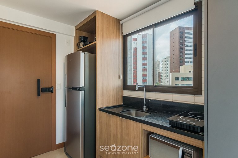Varanda na Barra a 500 m da praia ZNB1601