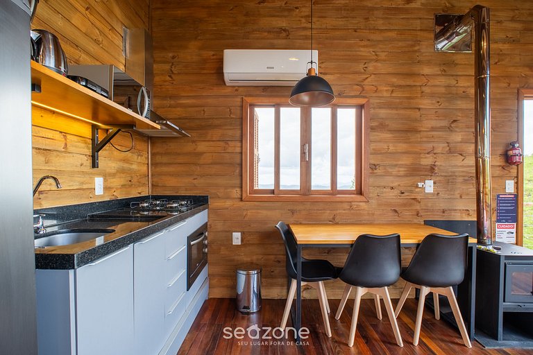 Cabaña c/jacuzzi cerca de Florianópolis VST026