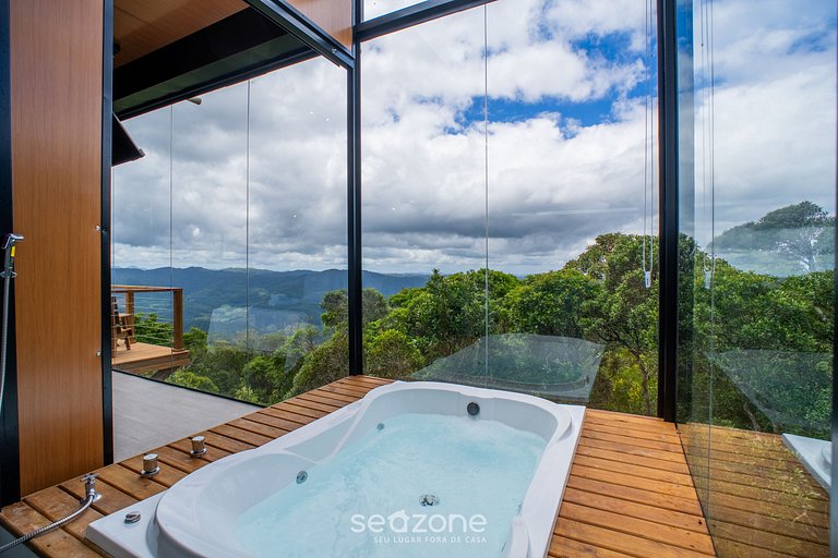 Cabaña romántica cerca de Florianópolis VST041