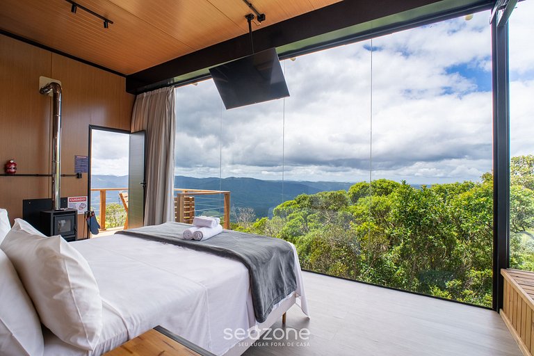 Cabaña romántica cerca de Florianópolis VST041