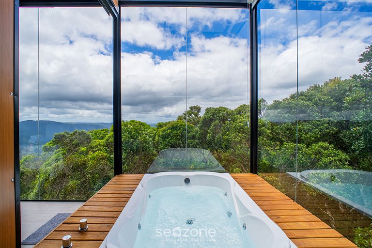 Cabaña romántica cerca de Florianópolis VST041