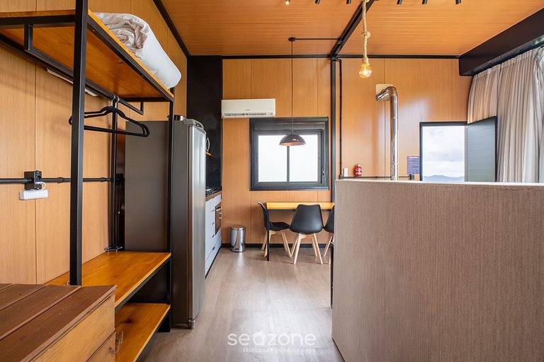 Cabaña romántica cerca de Florianópolis VST041