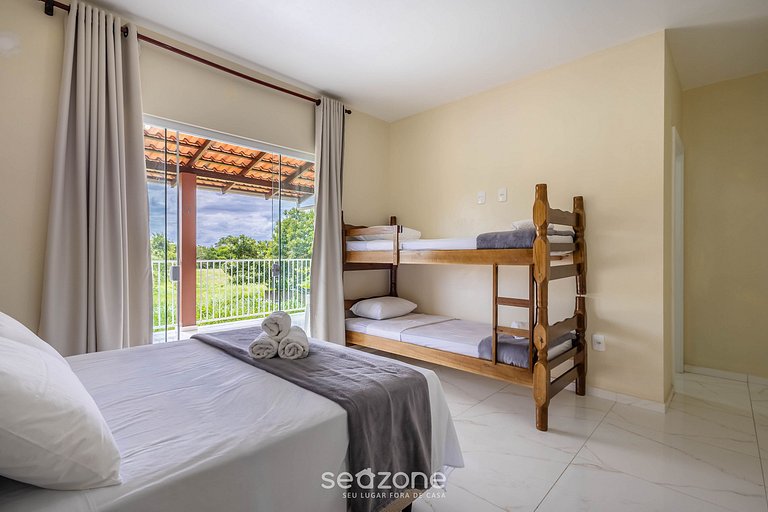 Casa 2H c/ parrilla cerca de la playa JCA0001