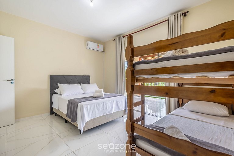 Casa 2Q c/ churrasq. próx da praia JCA0001