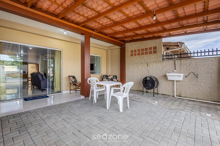 Casa 2H c/ parrilla cerca de la playa JCA0001