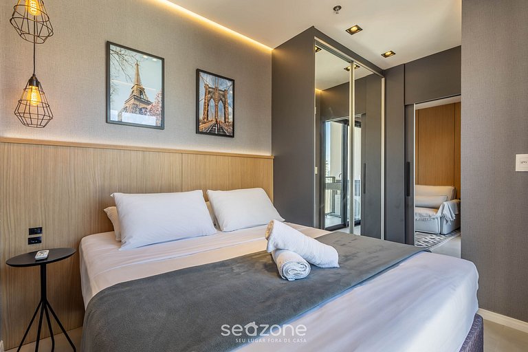 Estudio en Meia Praia a 220 m del mar FFS1407