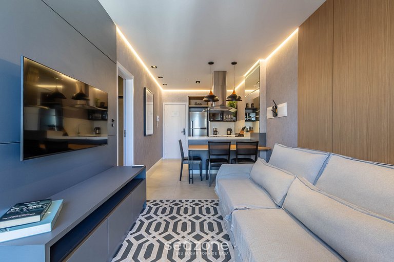 Estudio en Meia Praia a 220 m del mar FFS1407