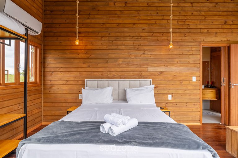 Apto c/ chimenea, jacuzzi y vista increíble VST027