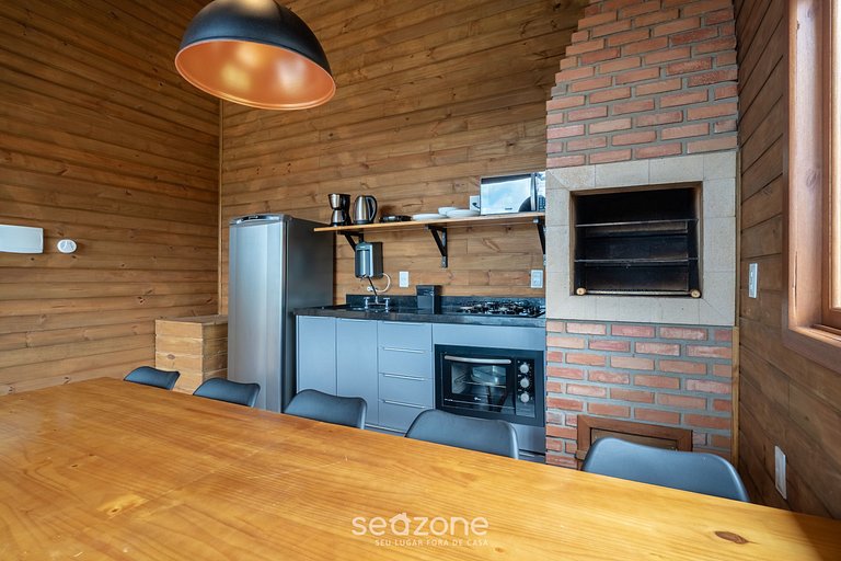 Apto c/ chimenea, jacuzzi y vista increíble VST027