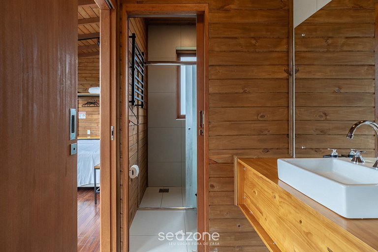 Chalé c/ lareira, jacuzzi e vista incrível VST027