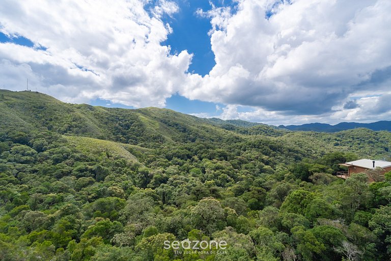 Apto c/ chimenea, jacuzzi y vista increíble VST027