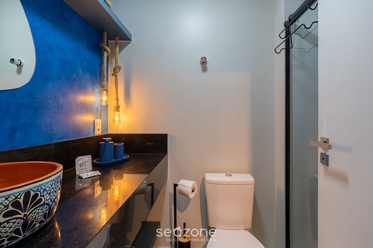 Studio centrinho do Rosa rooftop c piscina RSO0002