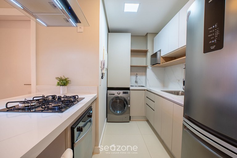 Apt en edif. c/ piscina en Centro-Floripa CJO0202